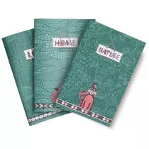 Make Notes Zeszyt A6 Green Forest czysty 32 kartki 3 szt.