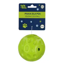 Pi�ka dla psa 9cm z d�wi�kiem zielona TRIK&ROLL 560670