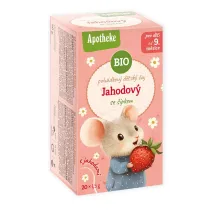 Apotheke Herbatka dla dzieci - dzika ra z truskawk od 9 miesica 20 x 1,5 g Bio