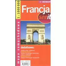 Francja mapa samochodowa 1:1 000 000