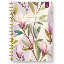Cozywood Ko�onotatnik ozdobny B5 Magnolia kratka 160 kartek