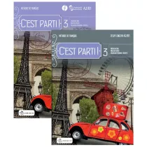 C`est parti! 3. Podr�cznik wieloletni + CD i zeszyt �wicze� do j�zyka francuskiego