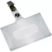 Hasta Teczka z klipsem PP 93x60mm 50 szt.