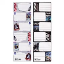 Starpak Naklejki na zeszyt NASA (25szt)