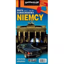 Mapa samochodowa Niemcy 1:650 000