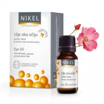 Nikel Olejek z kwiat�w dzikiej r�y i passiflora pod oczy niweluj�cy zmarszczki, rozja�niaj�cy cienie, naturalny 10 ml
