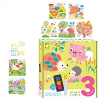 Multizestaw kreatywny 3-latka My arts & crafts 3+ Janod