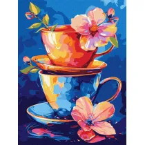 Ideyka Malowanie po numerach - Fili�anki 30x40cm