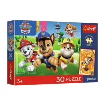Puzzle 30el Premium Psiaki w drodze TREFL 18346