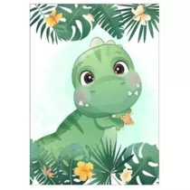 Malowanie po numerach - Dinozaur 20x20cm Norimpex