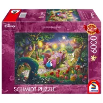 Puzzle 6000 el. THOMAS KINKADE Alicja w Krainie Czar�w (Disney) Schmidt
