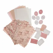 Dalprint dpCraft Zestaw papier�w vintage z naklejkami 40 szt