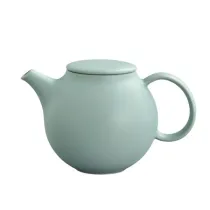 Kinto PEBBLE Dzbanek ze stalowym zaparzaczem do herbaty Morski 480ml 480 ml