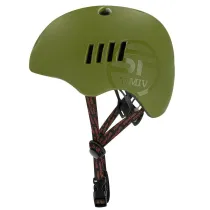 Kask rowerowy zielony BMX PUMPTRACK rozm. 48-54cm 940960 Spokey