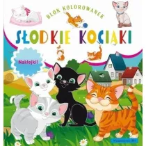 Blok kolorowanek. S�odkie kociaki