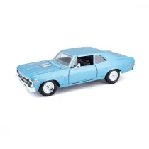 MAISTO 31262-40 Chevrolet Nova SS 1970 niebieski 1:24 Special Edition