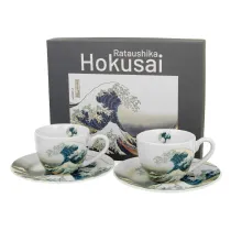 Duo Sp. z o.o. Zestaw filianek espresso Hokusai The Great Wave 2 x 90 ml 2 szt.