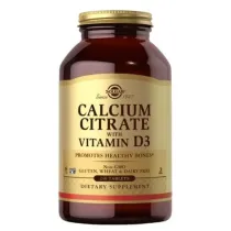 Solgar Cytrynian wapnia z witamin D3 - Calcium Citrate with Vitamin D3 Suplement diety 240 tab.