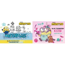Beniamin Blok techniczny A4/10K Minionki mix
