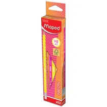 Owek z gumk HB neon (12szt) MAPED