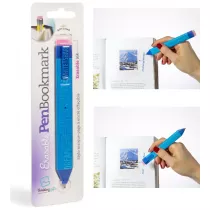 Thinking Gifts Pen Boomkark zakadka dugopis - Niebieska sowa