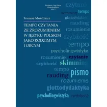 Tempo czytania ze zrozumieniem w j�zyku polskim