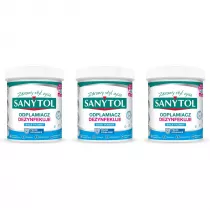 Sanytol Odplamiacz do biaych tkanin. Dezynfekuje i usuwa nieprzyjemne zapachy Zestaw 3 x 450 g