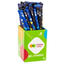 Happy Color Owek trjktny 2B Pixi planet (72szt) w kubku