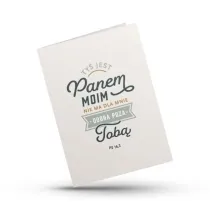 Kartka sk�adana - Ty� jest Panem moim