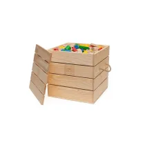 Klocki drewniane Giga Colour 300 szt