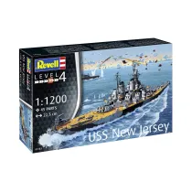 Revell Starter Kit 1:1200 Battleship USS New Jersey REV-75183