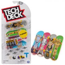 Tech Deck. Fingerboard. Zestaw 4szt Spin Master