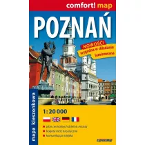Pozna. Mapa kieszonkowa
