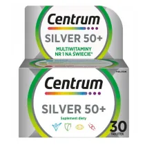 Centrum Silver 50+ suplement diety z witaminami i mineraamy 30 tab.