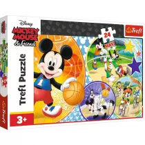 Puzzle maxi 24 el. Czas na sport! Disney Trefl