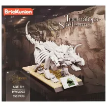 Klocki konstrukcyjne 356 element�w  Szkielet Dino Triceratops A-0706