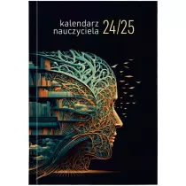 Wok Nas KALENDARZ NAUCZYCIELA B6T PCV BEZBARWNY MODERN, nr kat. B6TN089B MODERN