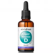 Viridian Witamina D3 (wegan) w pynie - suplement diety 50 ml Bio