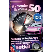 Karnet Prawo Jazdy 50 urodziny damskie