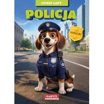 Cztery �apy. Policja z naklejkami