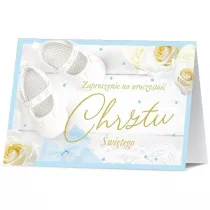 Zaproszenie Chrzest (10szt)