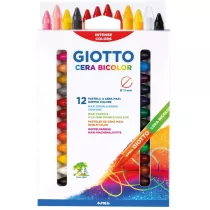 Giotto Kredki woskowe Cera dwustronne 24 kolor�w