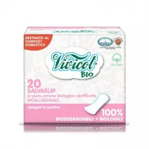 Vivicot Bio Wkadki higieniczne skadane z organicznej baweny, biodegradowalne 20 szt.