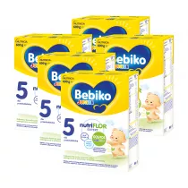 Bebiko Junior 5 Odywcza formua na bazie mleka dla przedszkolaka Zgrzewka 5 x 600 g