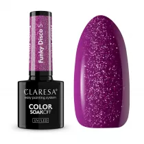 Claresa Soak Off UV/LED Funky Disco lakier hybrydowy 5 5 g