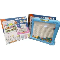 Puzzle Uk�adanka magnetyczna 2w1 10 kart w zestawie MIX Adar