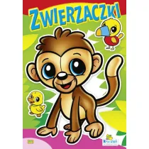 Kolorowanka. Zwierzaczki - Ma�pka (A5, 16 str.)