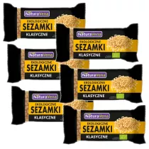 NaturaVena Sezamki klasyczne Zestaw 6 x 27 g Bio