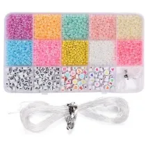 Zestaw koralik�w do robienia bi�uterii