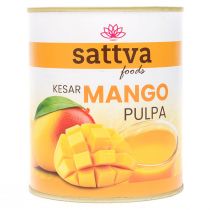 Sattva Foods Kesar pulpa z mango 800 g
